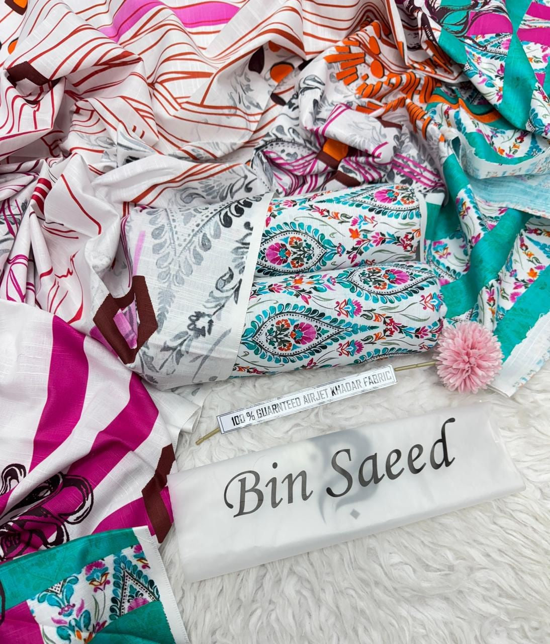 Women 3 piece unstitched - formal wear