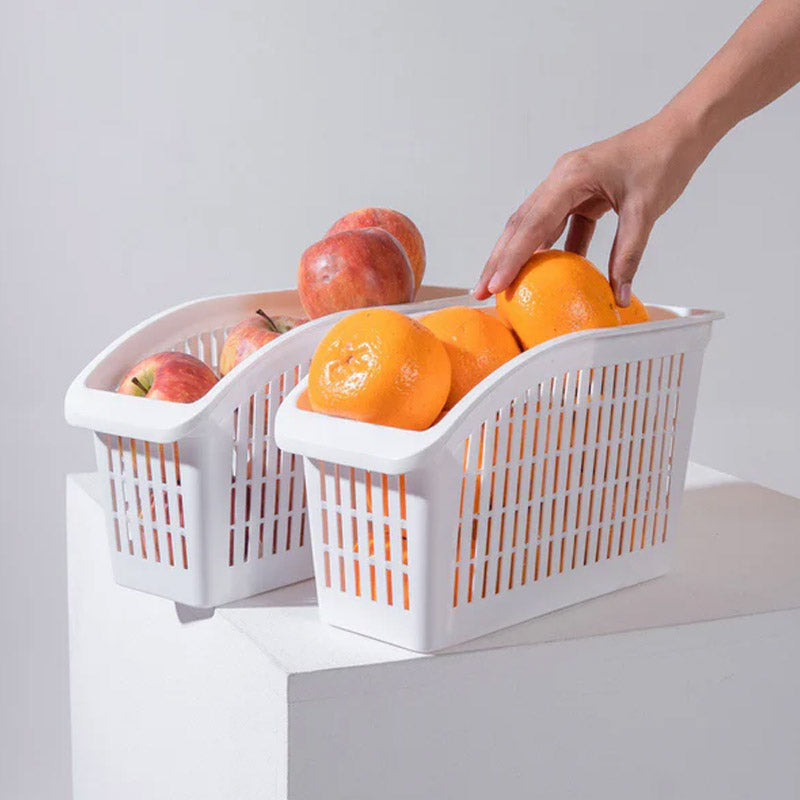 3 to 5 PCS Fruit Storage Containers Baskets for Fridge with Removable Colander, Food Storage basket, Produce Saver Container for Refrigerator, Keep Berry Fruit Vegetable Fresh Longer