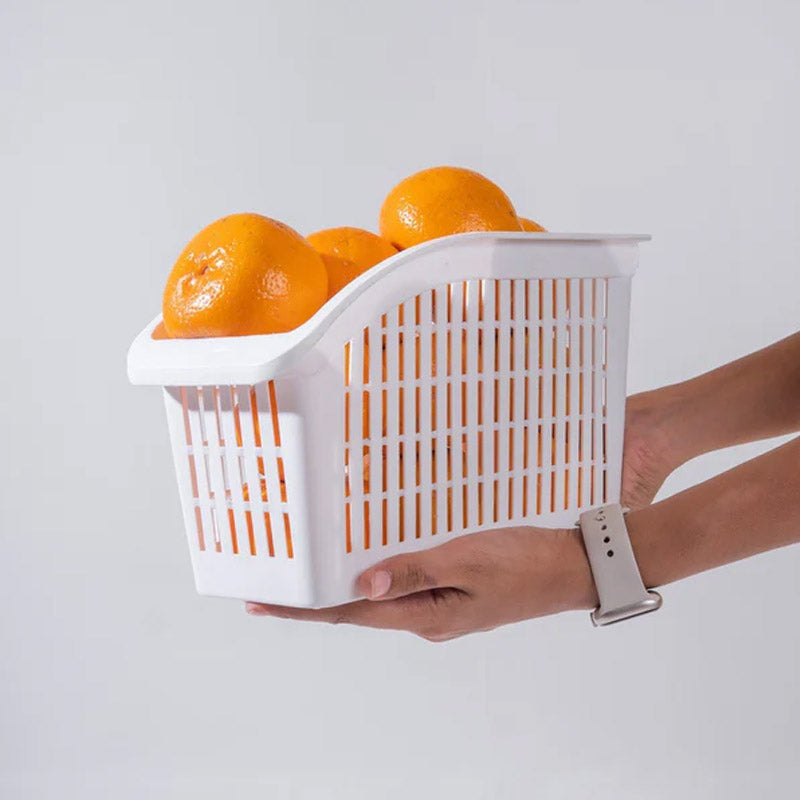 3 to 5 PCS Fruit Storage Containers Baskets for Fridge with Removable Colander, Food Storage basket, Produce Saver Container for Refrigerator, Keep Berry Fruit Vegetable Fresh Longer