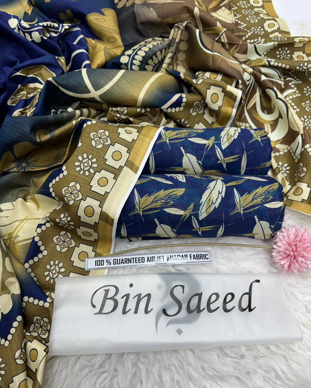 Women 3 piece unstitched - formal wear