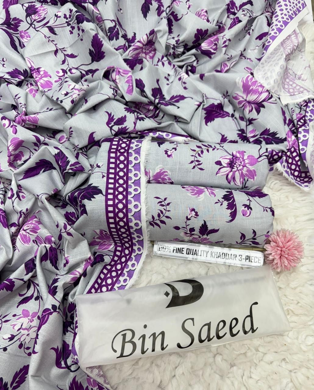 Women 3 piece unstitched - formal wear