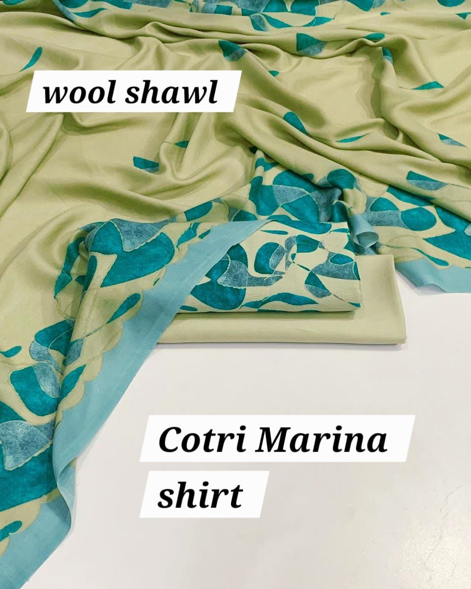 Women 3 piece unstitched - formal wear