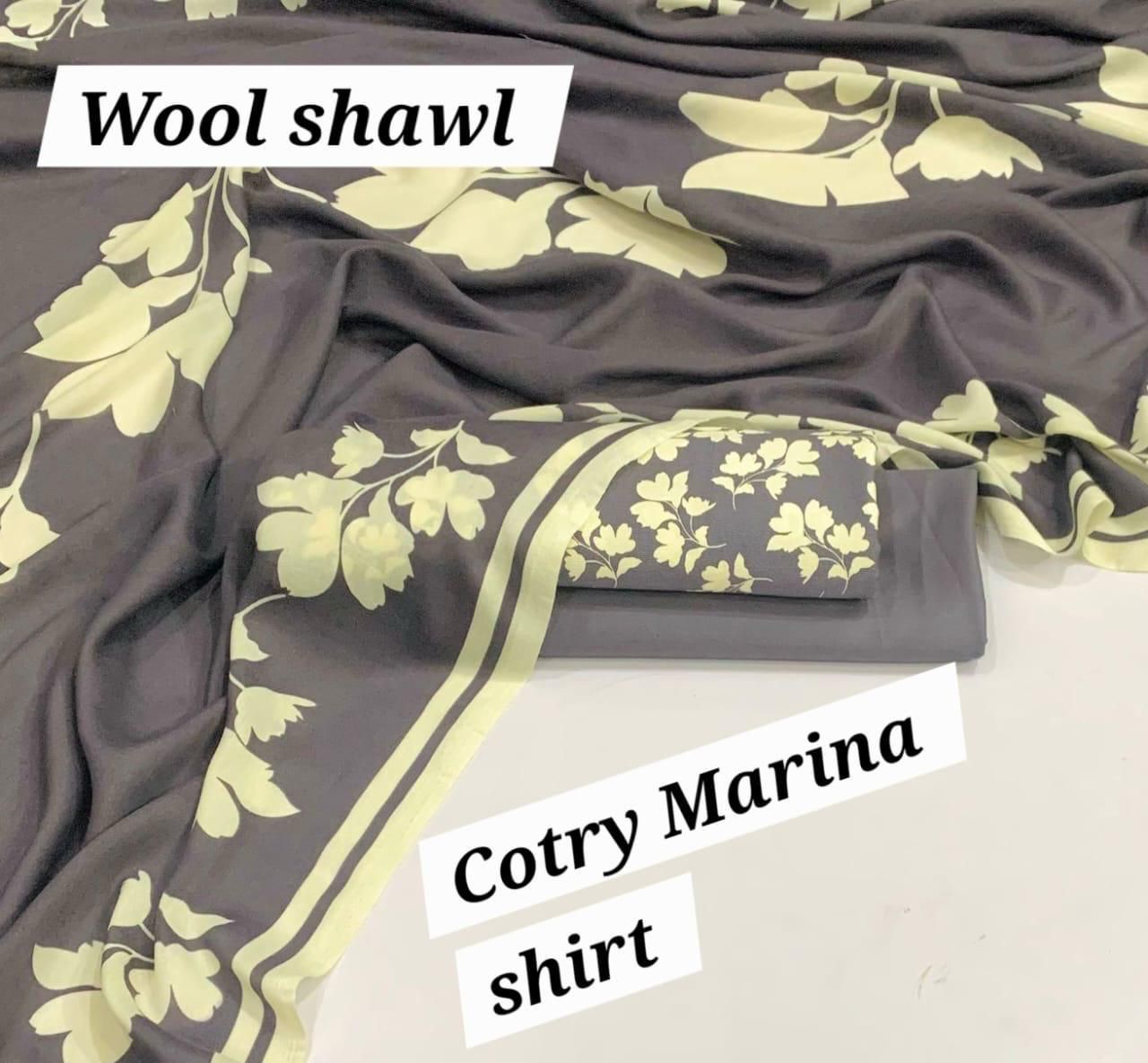 Women 3 piece unstitched - formal wear