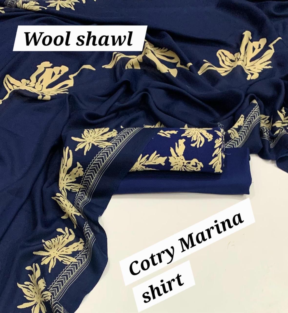 Women 3 piece unstitched - formal wear