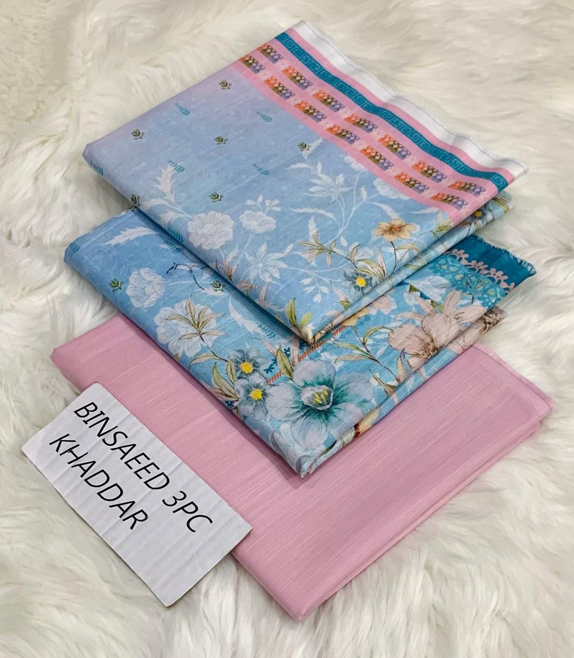 Women 3 piece unstitched - formal wear