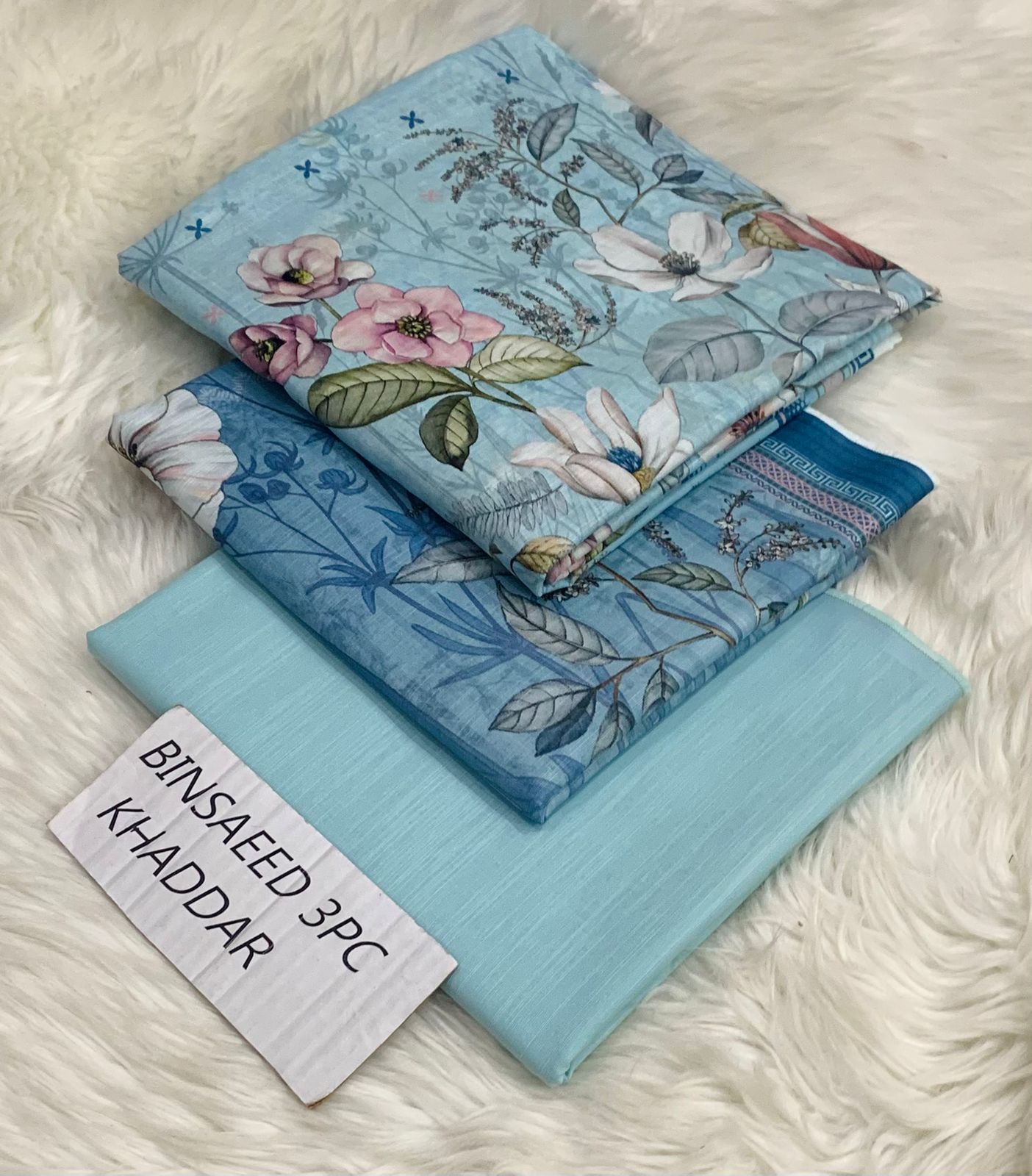 Women 3 piece unstitched - formal wear