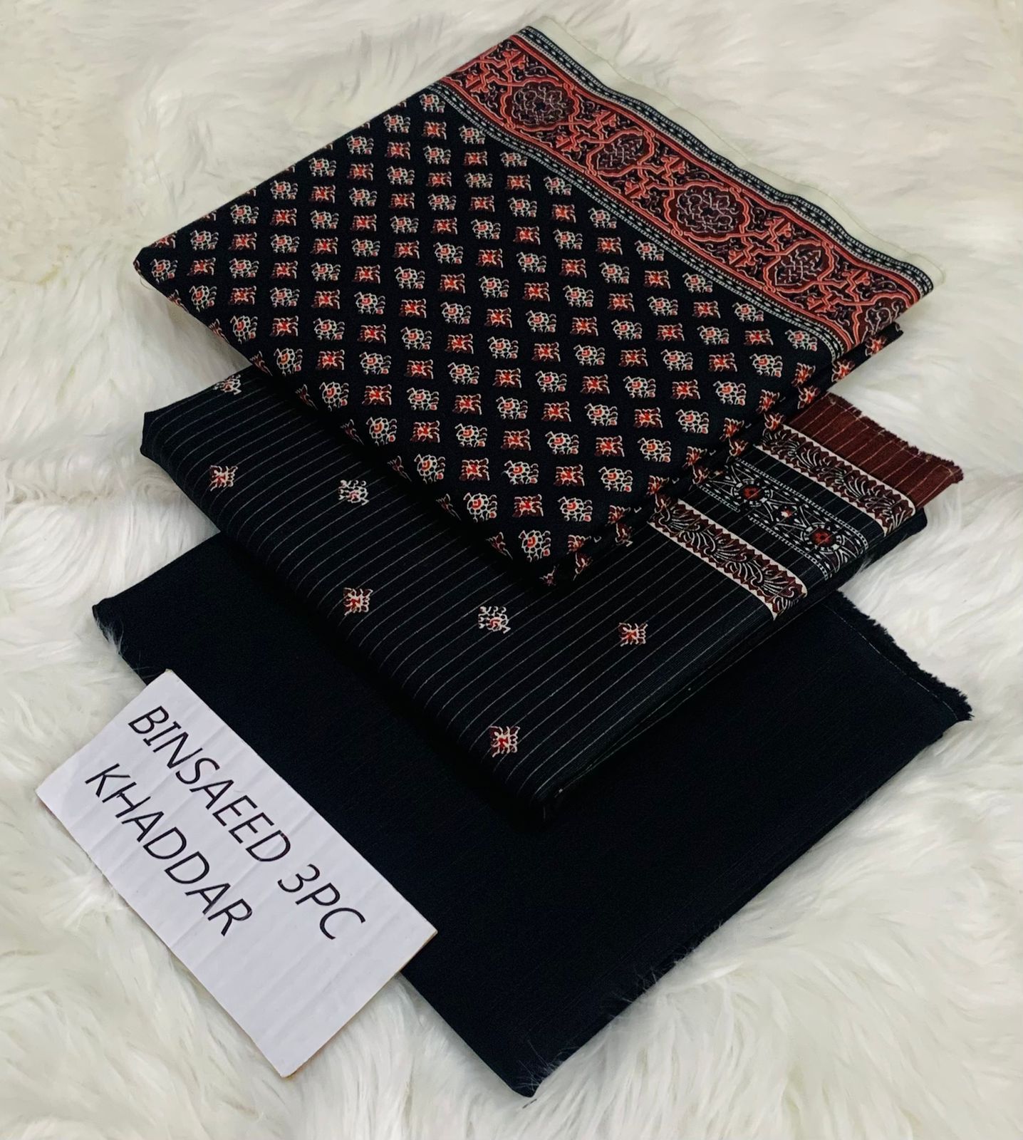 Women 3 piece unstitched - formal wear