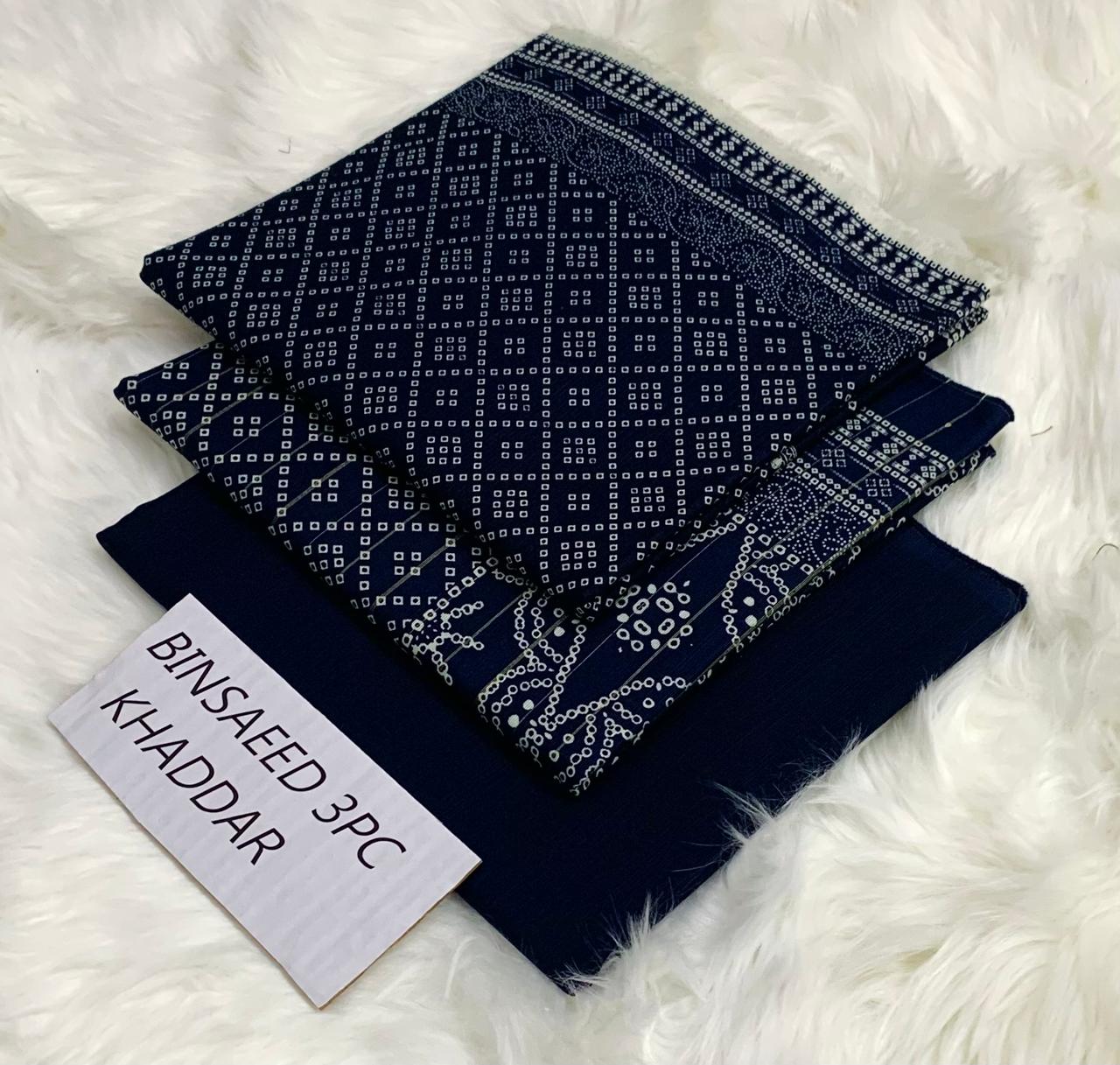 Women 3 piece unstitched - formal wear