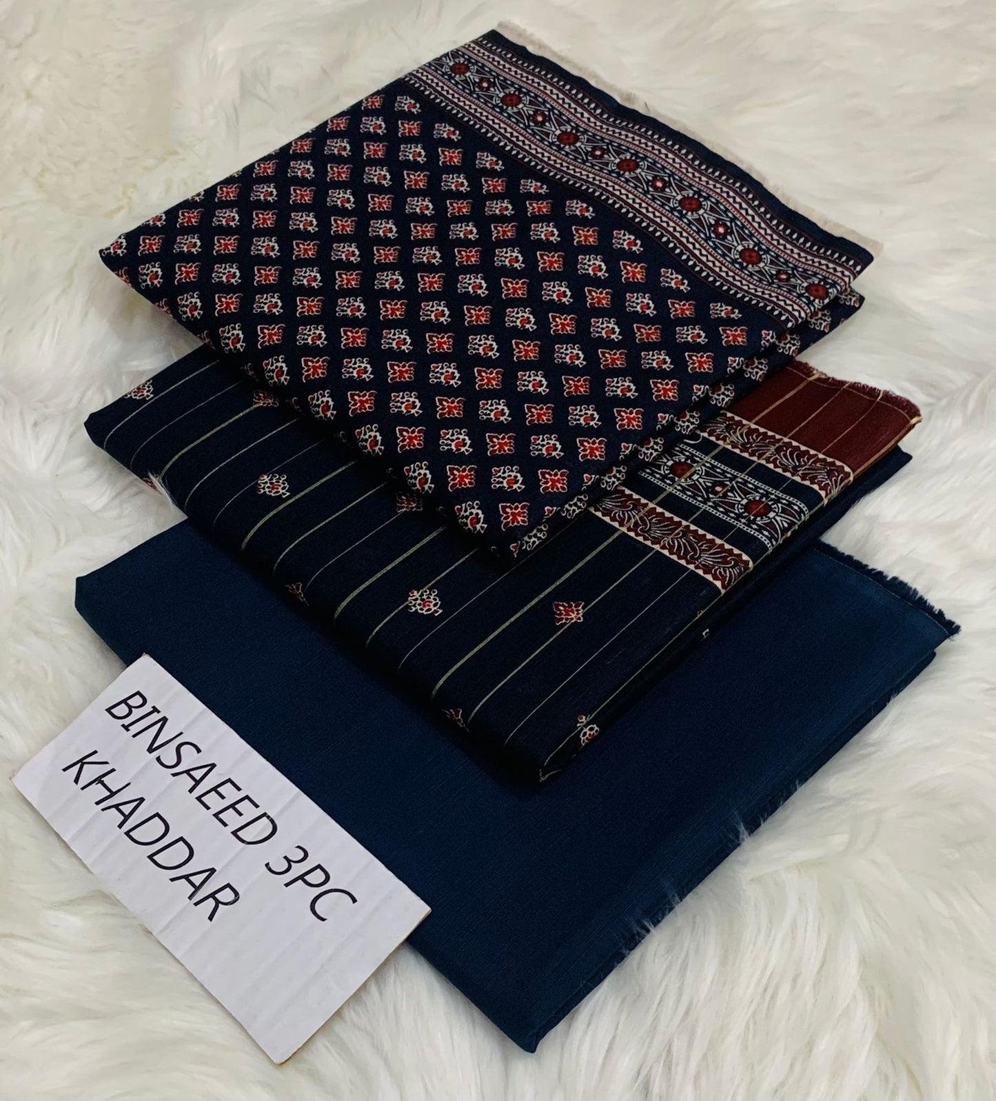 Women 3 piece unstitched - formal wear