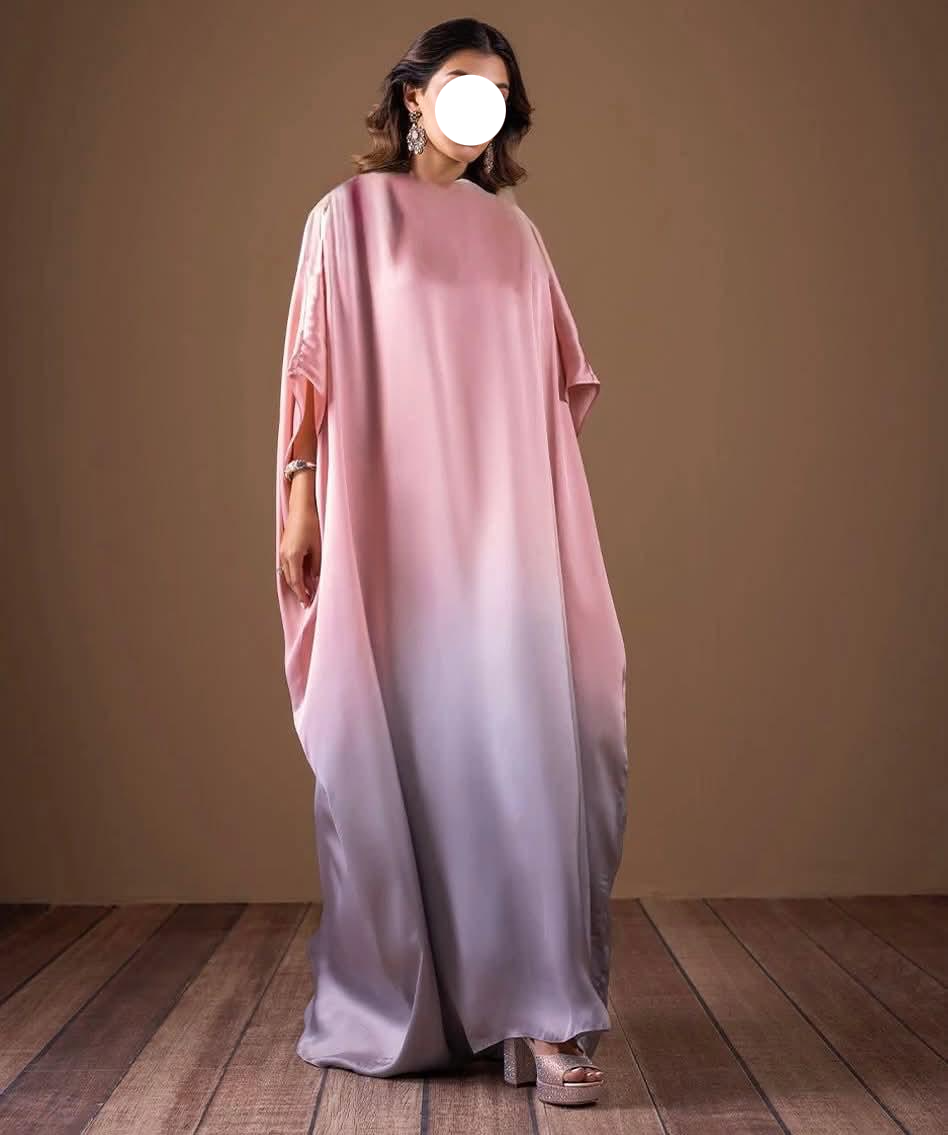 Purple Shaded Silk Unstitched 3 PC