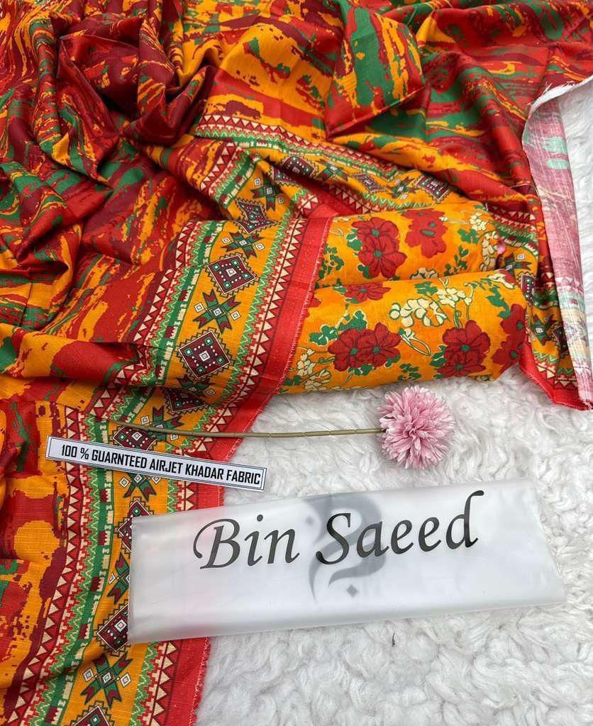 Women 3 piece unstitched - formal wear