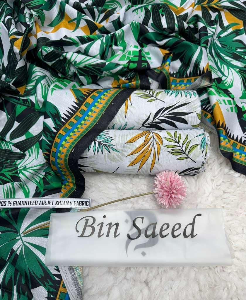 Women 3 piece unstitched - formal wear