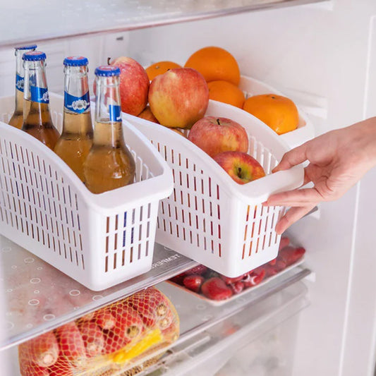3 to 5 PCS Fruit Storage Containers Baskets for Fridge with Removable Colander,  Food Storage basket, Produce Saver Container for Refrigerator, Keep Berry Fruit Vegetable Fresh Longer