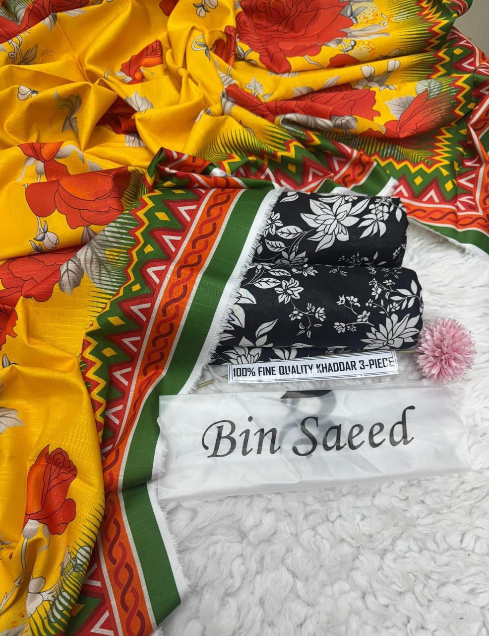 Women 3 piece unstitched - formal wear