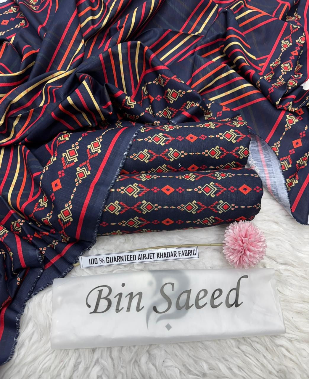 Women 3 piece unstitched - formal wear