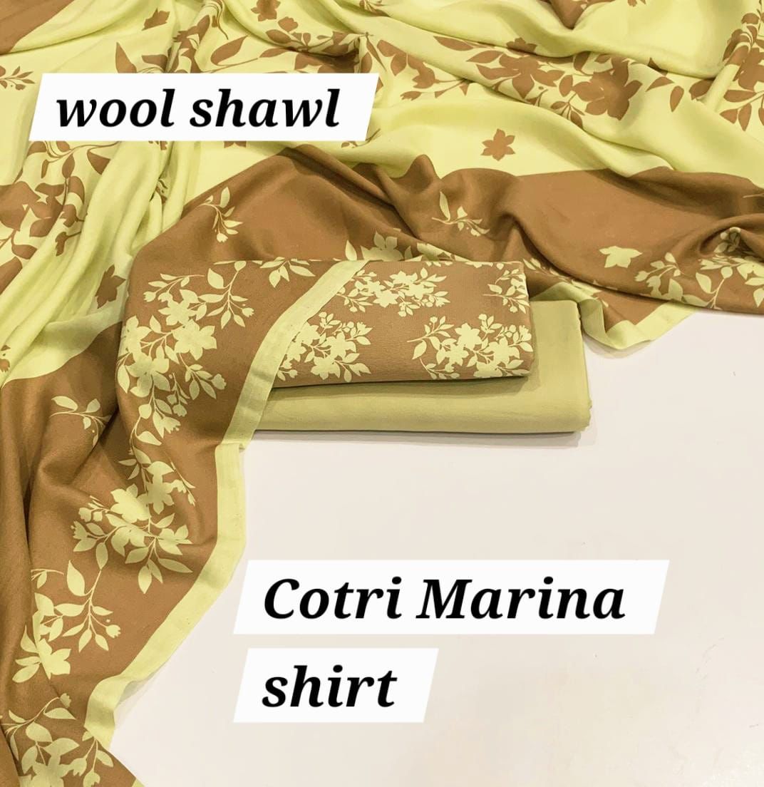 Women 3 piece unstitched - formal wear