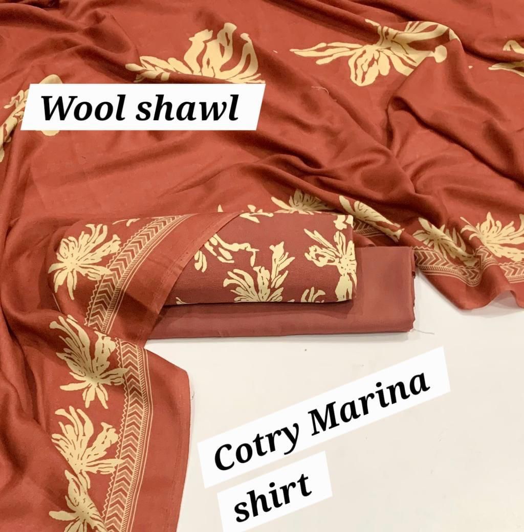 Women 3 piece unstitched - formal wear