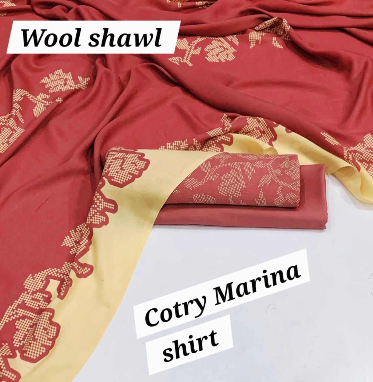 Women 3 piece unstitched - formal wear