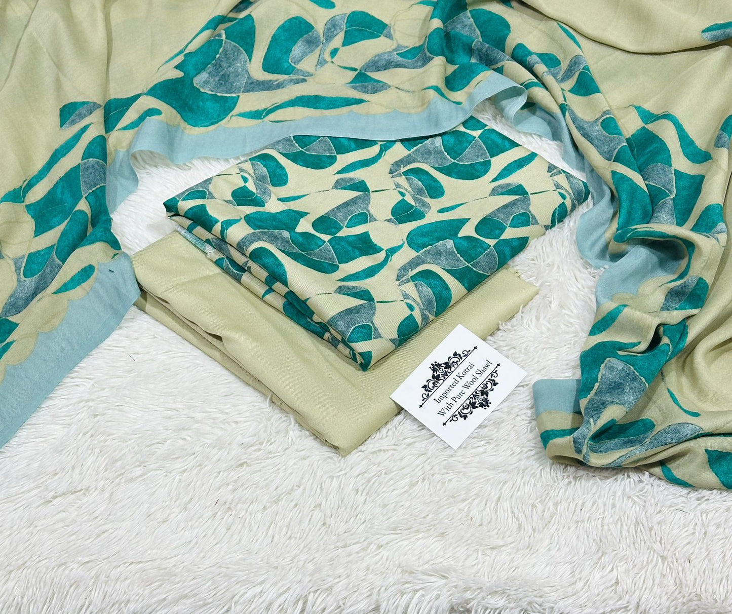 Women 3 piece unstitched - formal wear