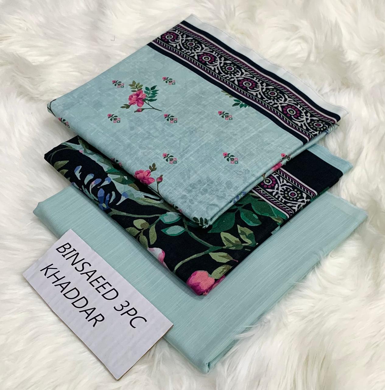 Women 3 piece unstitched - formal wear