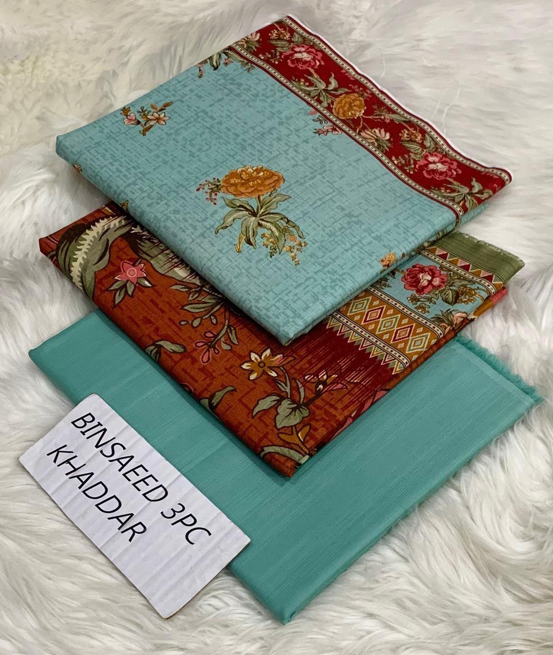 Women 3 piece unstitched - formal wear