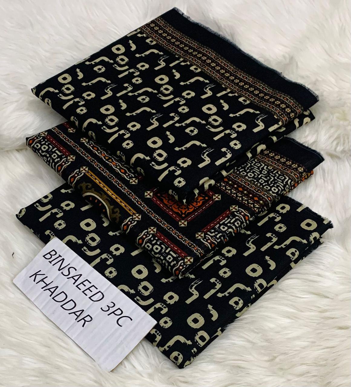 Women 3 piece unstitched - formal wear