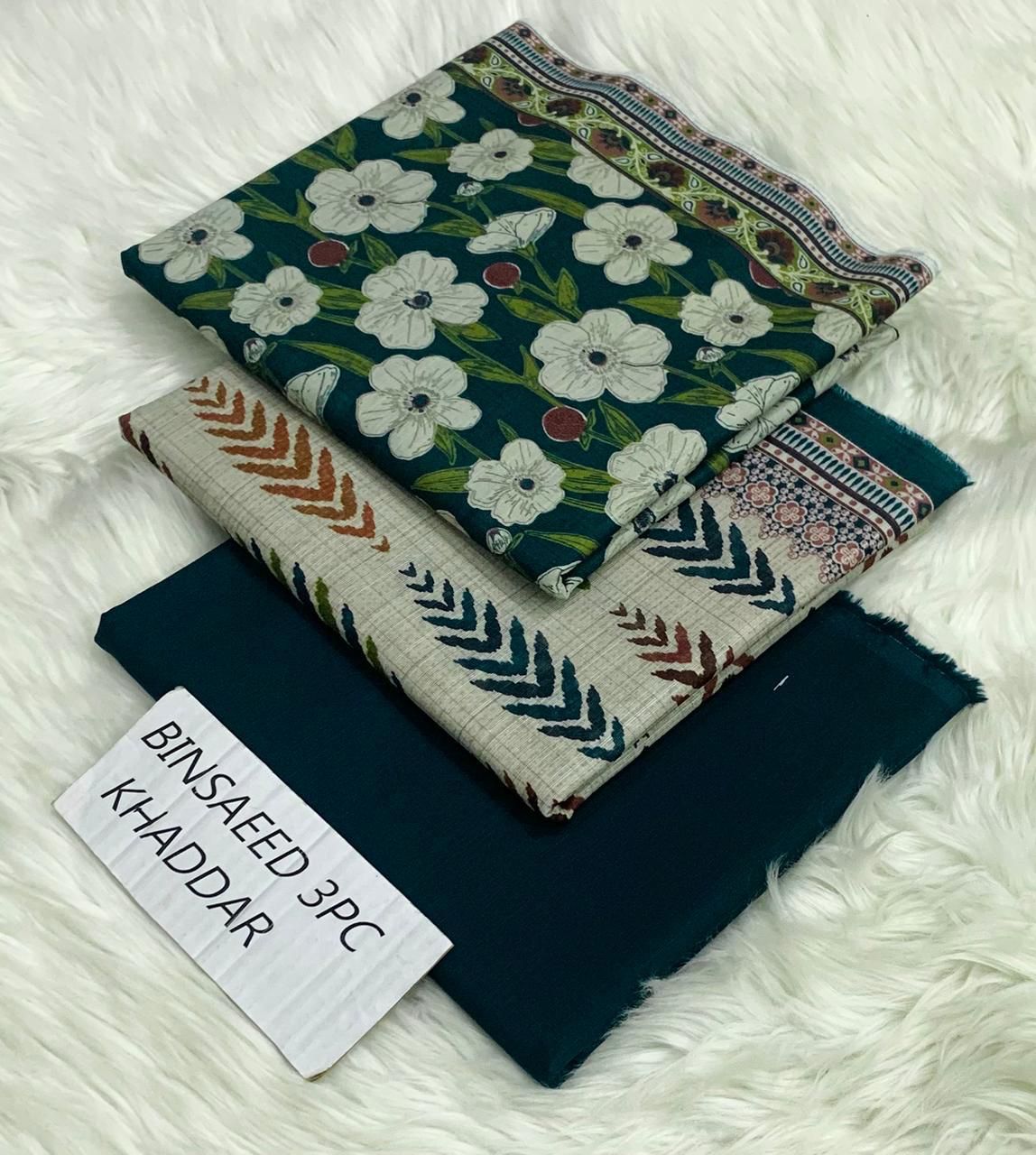 Women 3 piece unstitched - formal wear