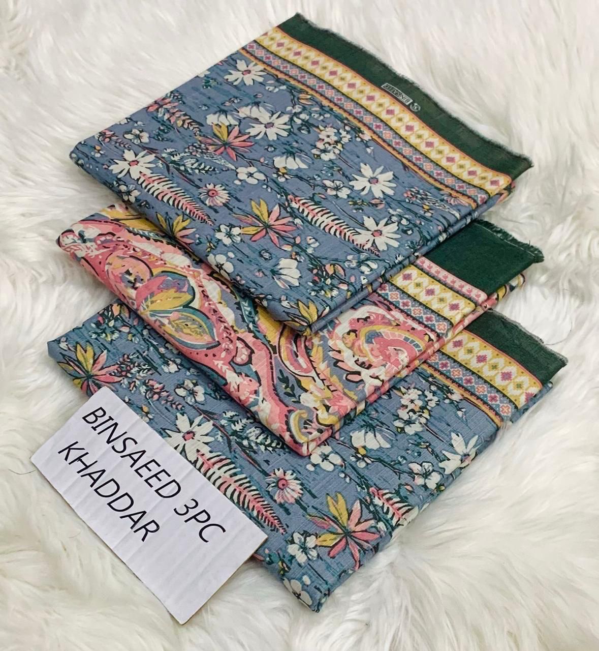 Women 3 piece unstitched - formal wear