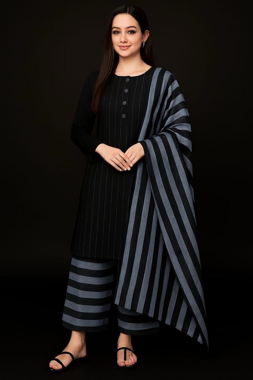 Women 3 piece unstitched - formal wear