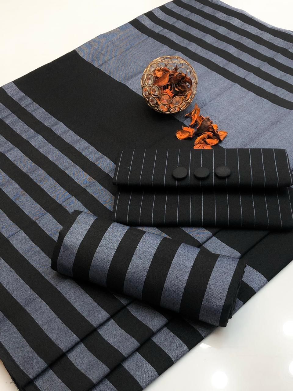 Women 3 piece unstitched - formal wear