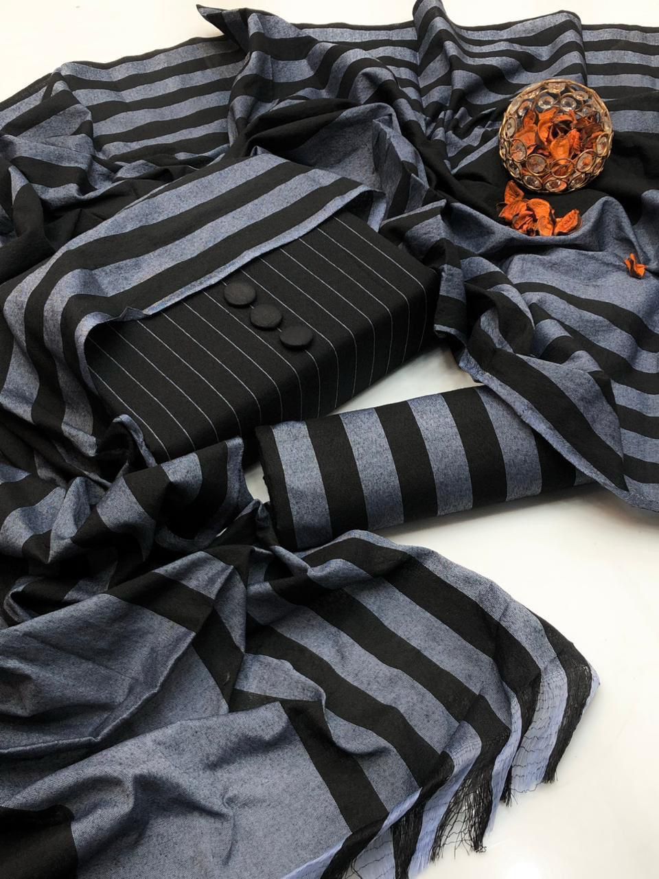 Women 3 piece unstitched - formal wear