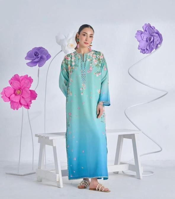 Women 3 piece unstitched - formal wear