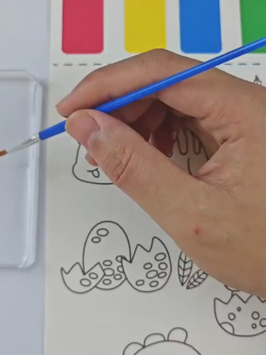 PAINT WITH WATER - DRAW WITH EACH STROKE CREATE ART for kids ( single)