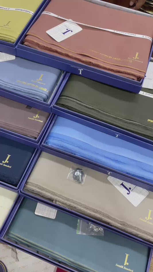 J. Men unstitched hard cotton 2 piece (27 colors)