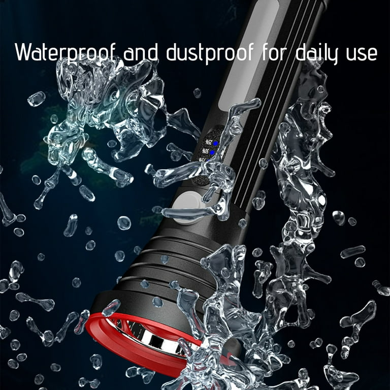 Rechargeable long range torch waterproof & dust proof