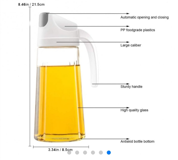 Cooking Oil Filter Bottle 630 ml